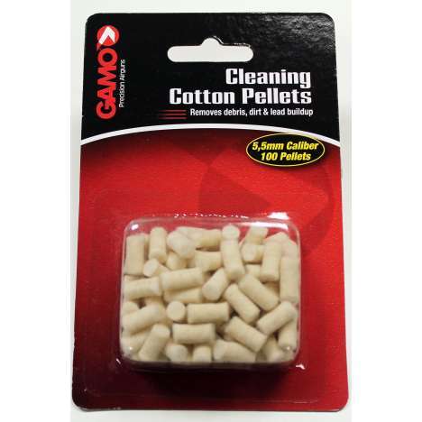 Gamo 621241254CP Air Hunt Rifle Cotton Dirt Cleaning Pellets.177 Caliber 100pcs 