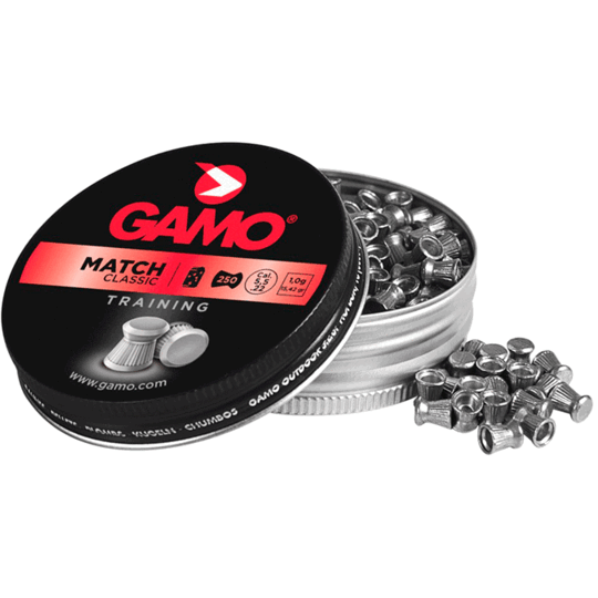 BALINES GAMO MATCH CAL. 5,5MM (250 ud)