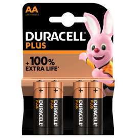 DURACELL PLUS AA BATTERIES