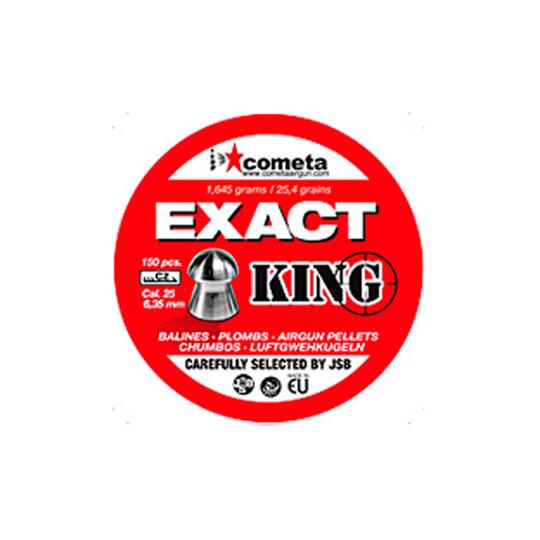 COMETA EXACT KING PELLETS CAL. 6,35MM (150 ud)