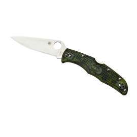 SPYDERCO ENDURA 4 FRN ZOME GREEN POCKET KNIFE
